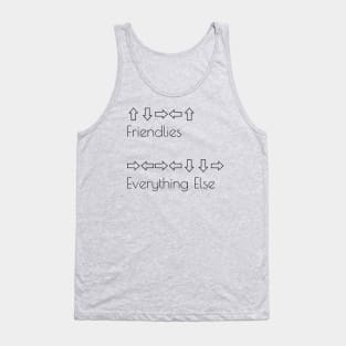 Codes to Memorize - Black Tank Top